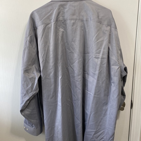 Joseph Abboud Egyptian Cotton Long Sleeve Button Up Non Iron Classic Fit Shirt - Picture 7 of 7